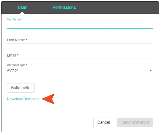 where to download the bulk invitation template