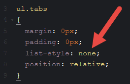 remove-bullet-list